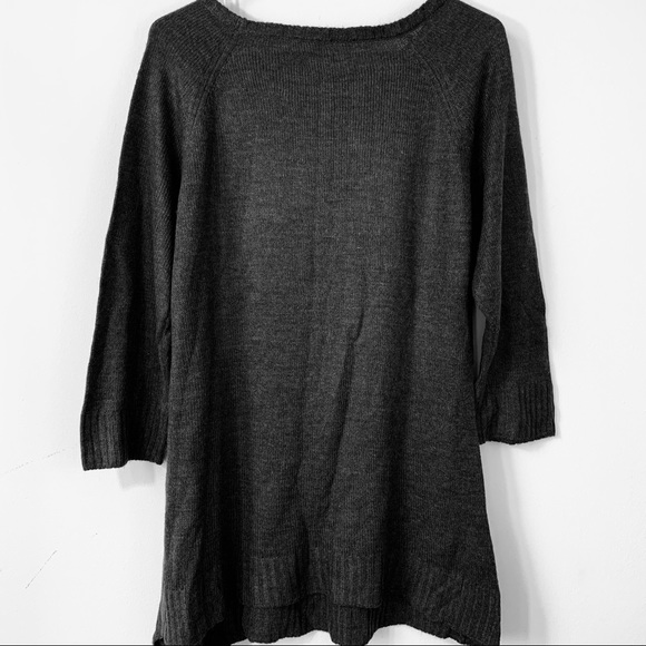 The Limited Black Asymmetrical Sweater - Picture 6 of 7
